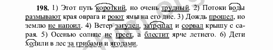 Номер 198 - ГДЗ по русскому языку 5 класс Ладыженская
